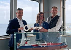 Übergabe Lindenau Werft