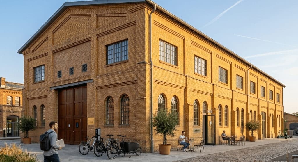 Hallen für Handwerk und Gewerbe in Kiel Friedrichsort
